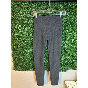 Beyond Yoga Space Dye Blue Crossover Leggings Sz Medium High Rise
